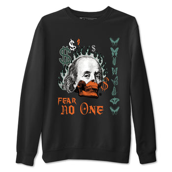 Dunk Low Ceramic shirts to match jordans Fear No One sneaker match tees Dunk Ceramic match shoes to clothes SNRT Sneaker Tees unisex cotton Black 2 shirts