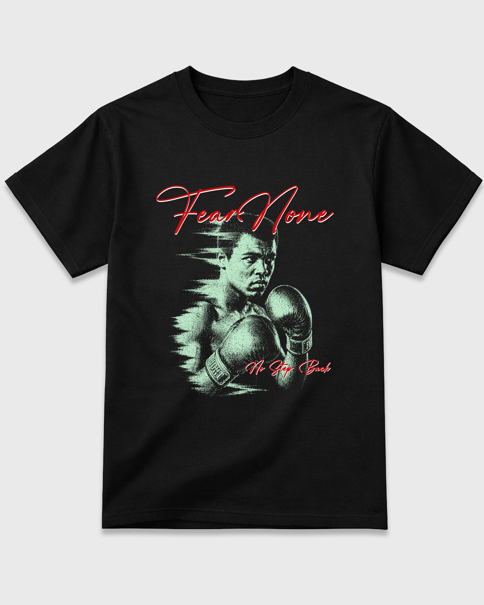 Fear None Graphic T-Shirt featuring original streetwear artwork designed to match the Air Jordan 5 Halloween. Black 2 Graphic T-Shirt.