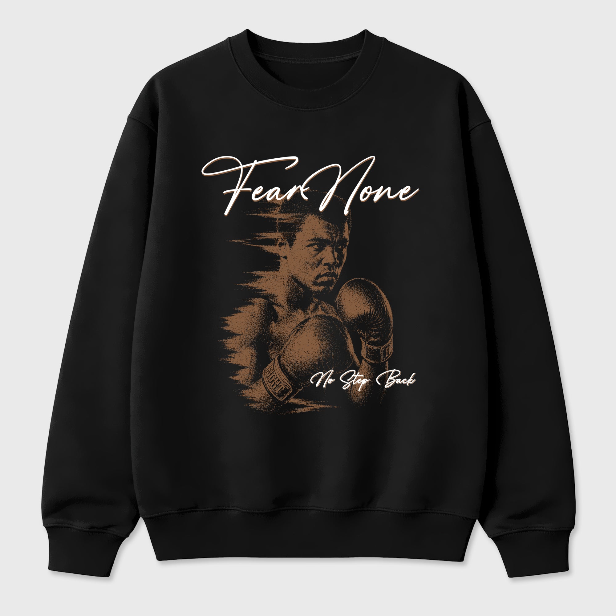 Fear None Graphic T-Shirt featuring original streetwear artwork designed to match the Air Max 90 Shadow Brown. Black 2 Graphic Tee.