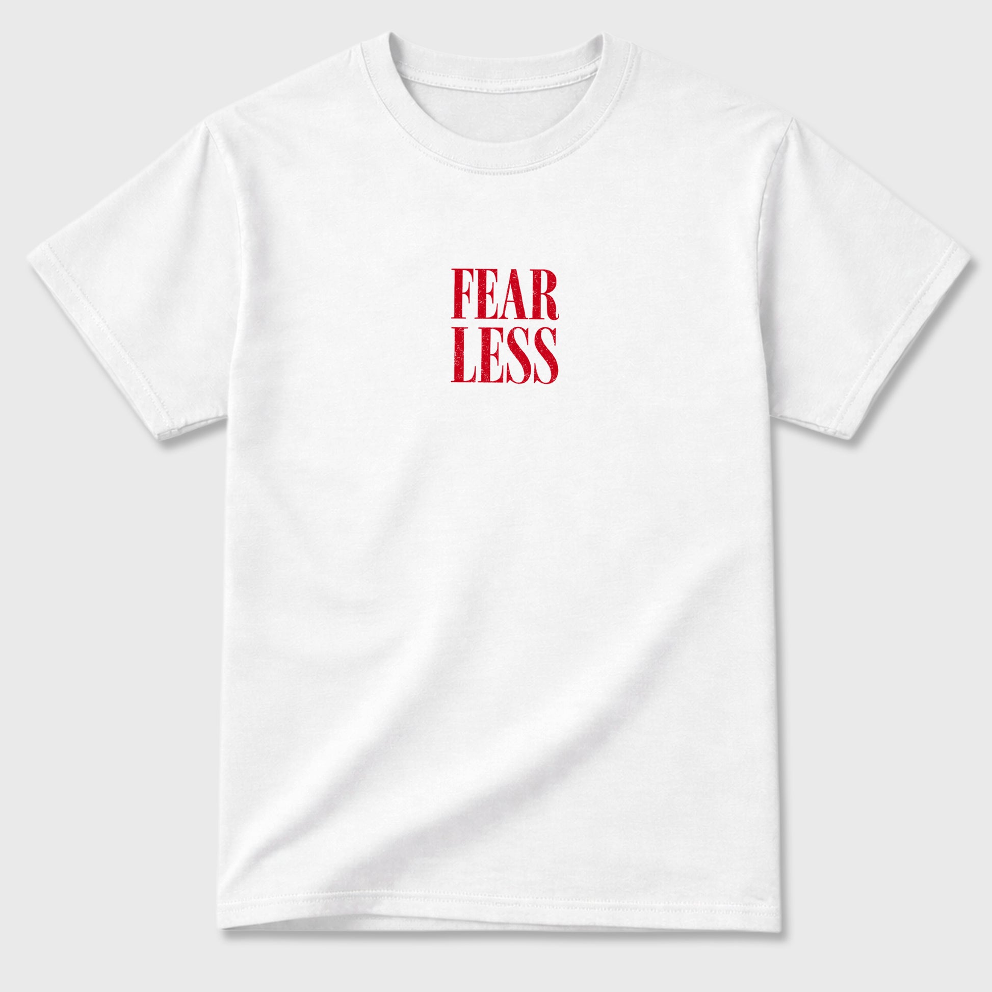 Fearless sneaker match t-shirt styled to complete your fit with the sneakers, shown in White.