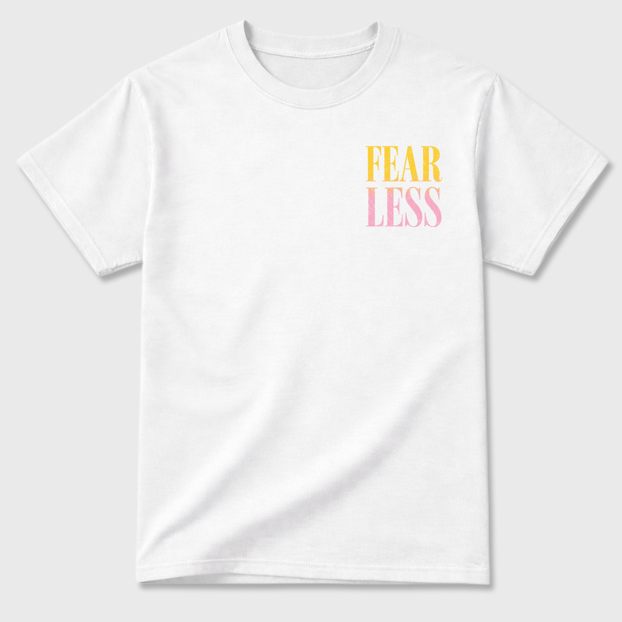 Fearless Graphic T-Shirt featuring original streetwear artwork designed to match the . White Graphic T-Shirt.