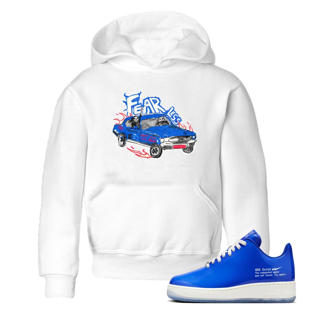 Air Force 1 404 Error shirt to match jordans Fearless Car sneaker tees Air Force 1 404 Error SNRT sneaker release tees baby toddler White 1 cotton Shirt