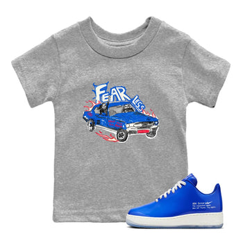 Air Force 1 404 Error shirt to match jordans Fearless Car sneaker tees Air Force 1 404 Error SNRT sneaker release tees baby toddler Heather Grey 1 cotton Shirt