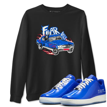 Air Force 1 404 Error shirt to match jordans Fearless Car sneaker tees Air Force 1 404 Error SNRT Sneaker Release Tees unisex cotton Black 1 crew neck shirt