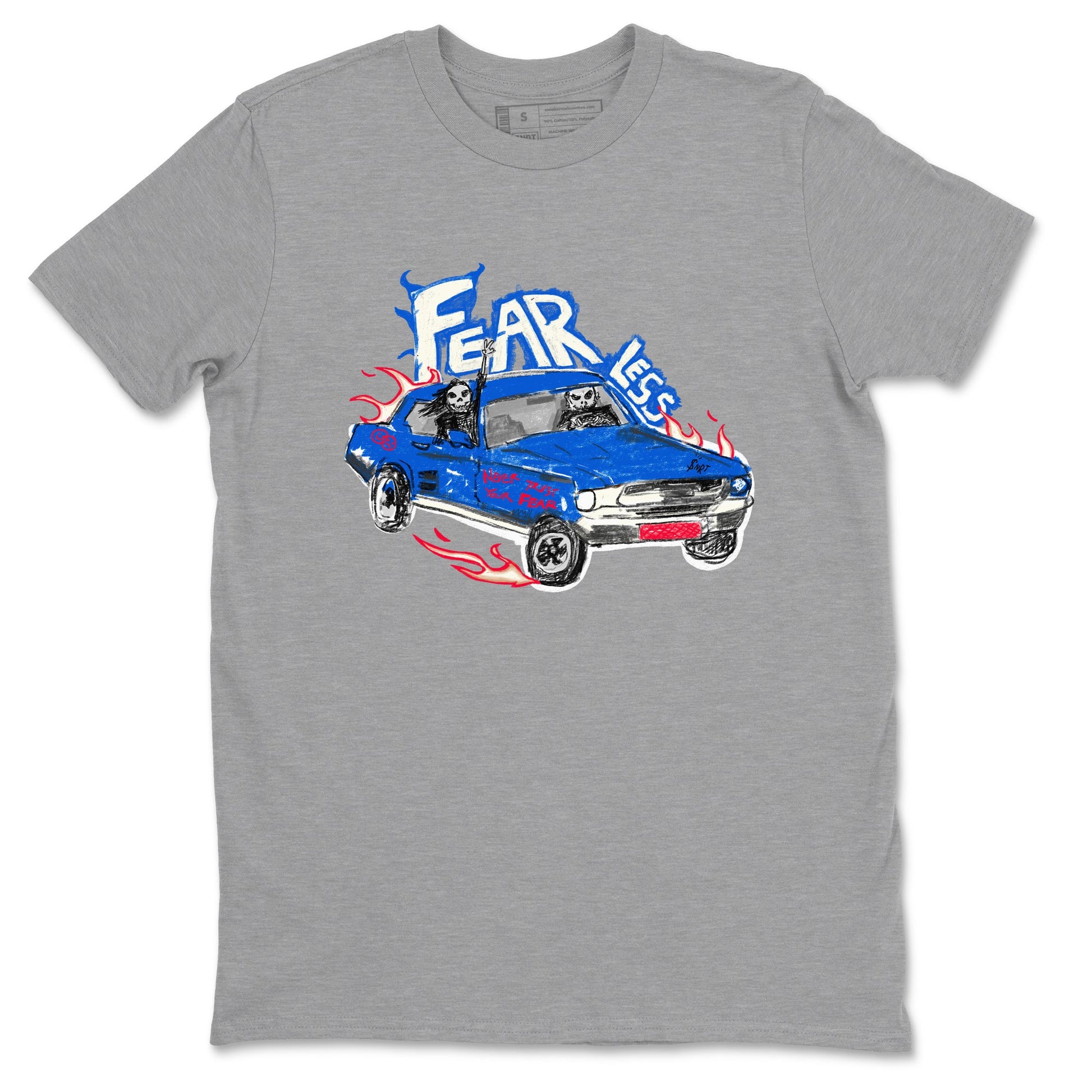 Air Force 1 404 Error shirt to match jordans Fearless Car sneaker tees Air Force 1 404 Error SNRT Sneaker Release Tees unisex cotton Heather Grey 2 crew neck shirt