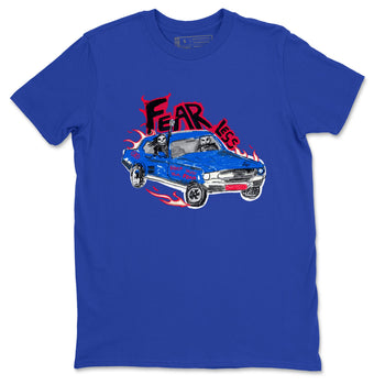 Air Force 1 404 Error shirt to match jordans Fearless Car sneaker tees Air Force 1 404 Error SNRT Sneaker Release Tees unisex cotton Royal Blue 2 crew neck shirt