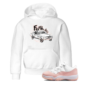 AJ11 Legend Pink shirts to match jordans Fearless Car sneaker match tees Air Jordan 11 Legend Pink SNRT Sneaker Tees streetwear brand Baby and Youth White 1 cotton tee