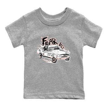 AJ11 Legend Pink shirts to match jordans Fearless Car sneaker match tees Air Jordan 11 Legend Pink SNRT Sneaker Tees streetwear brand Baby and Youth Heather Grey 2 cotton tee