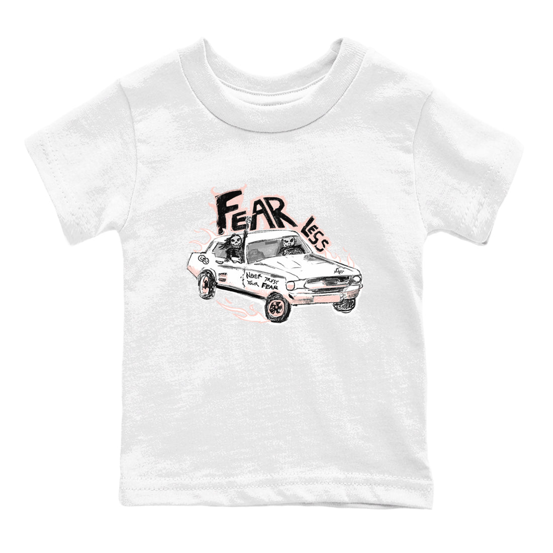 AJ11 Legend Pink shirts to match jordans Fearless Car sneaker match tees Air Jordan 11 Legend Pink SNRT Sneaker Tees streetwear brand Baby and Youth White 2 cotton tee