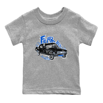 11s Low Space shirt to match jordans Fearless Car sneaker tees Air Jordan 11 Low Space SNRT sneaker release tees baby toddler Heather Grey 2 cotton Shirt