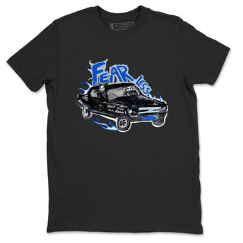 11s Low Space shirt to match jordans Fearless Car sneaker tees Air Jordan 11 Low Space SNRT Sneaker Release Tees unisex cotton Black 2 crew neck shirt
