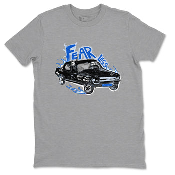 11s Low Space shirt to match jordans Fearless Car sneaker tees Air Jordan 11 Low Space SNRT Sneaker Release Tees unisex cotton Heather Grey 2 crew neck shirt