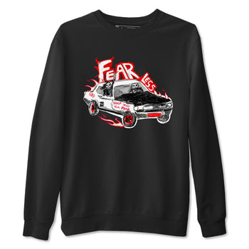 Air Jordan 12 Red Taxi shirts to match jordans Fearless Car sneaker match tees 12s Red Taxi SNRT sneaker release Tees unisex cotton Black 2 crew neck shirt