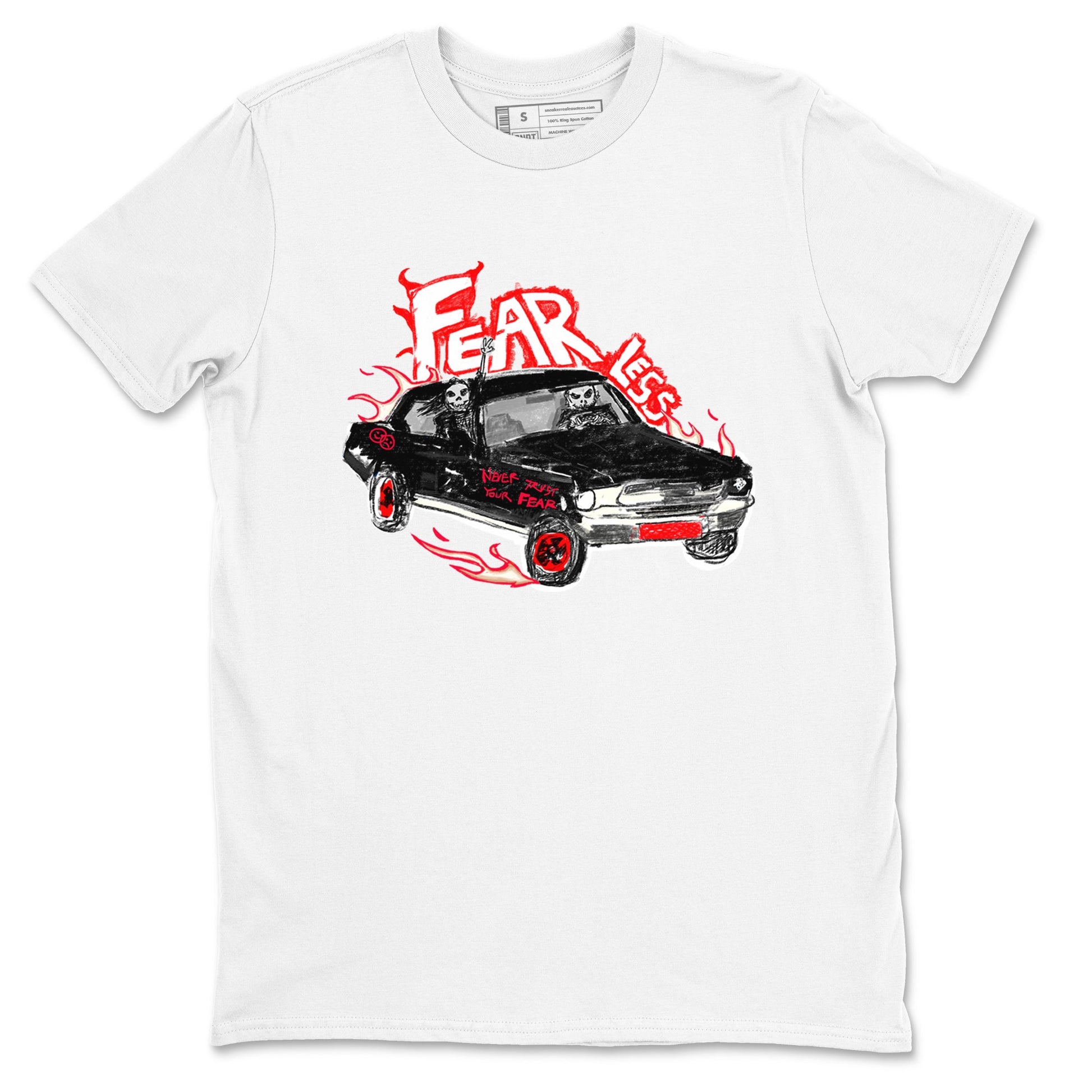 Air Jordan 12 Red Taxi shirts to match jordans Fearless Car sneaker match tees 12s Red Taxi SNRT sneaker release Tees unisex cotton White 2 crew neck shirt