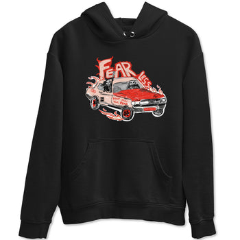 13s Dune Red shirts to match jordans Fearless Car sneaker match tees Air Jordan 13 Dune Red SNRT Sneaker Tees streetwear brand Black 2 unisex cotton tee