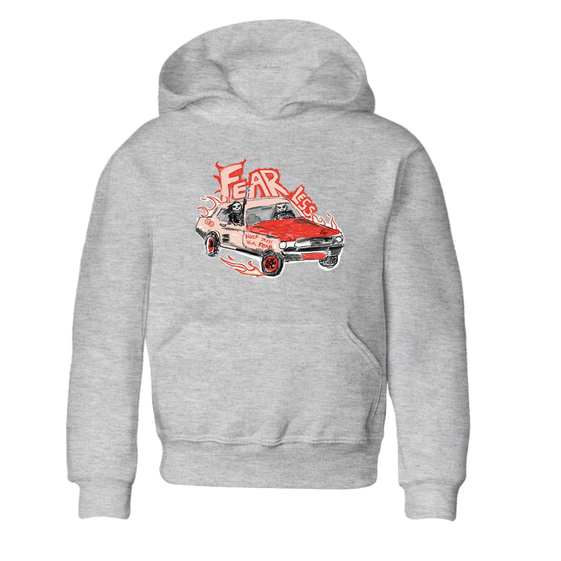 13s Dune Red shirts to match jordans Fearless Car sneaker match tees Air Jordan 13 Dune Red SNRT Sneaker Tees streetwear brand Baby and Youth Heather Grey 2 cotton tee