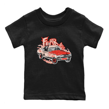 13s Dune Red shirts to match jordans Fearless Car sneaker match tees Air Jordan 13 Dune Red SNRT Sneaker Tees streetwear brand Baby and Youth Black 2 cotton tee