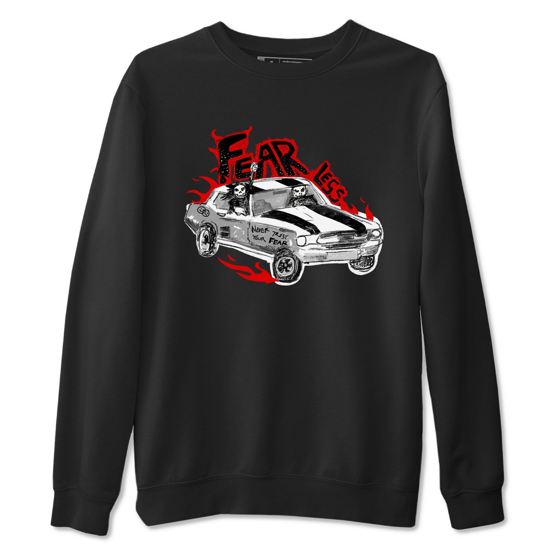 14s Black Toe t shirts to match sneakers Fearless Car sneaker match tees Air Jordan 14 Black Toe shirt SNRT Sneaker Tees unisex cotton Black 2 shirts