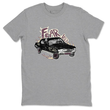 3s A Ma Maniere x Black shirts to match jordans Fearless Car sneaker match tees A Ma Maniere x Air Jordan 3 “Black” SNRT Sneaker Tees streetwear brand Heather Grey 2 unisex cotton tee