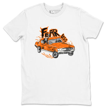 3s Georgia Peach shirt to match jordans Fearless Car sneaker tees Air Jordan 3 Georgia Peach SNRT Sneaker Release Tees unisex cotton White 2 crew neck shirt