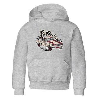 4s A Ma Maniere x Fossil Stone shirts to match jordans Fearless Car sneaker match tees 4s A Ma Maniere x Fossil Stone match shoes to clothes SNRT Sneaker Tees Youth Baby Heather Grey 2 tee