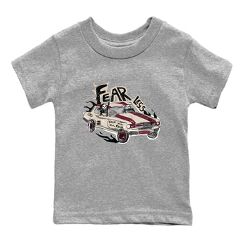4s A Ma Maniere x Fossil Stone shirts to match jordans Fearless Car sneaker match tees 4s A Ma Maniere x Fossil Stone match shoes to clothes SNRT Sneaker Tees Youth Baby Heather Grey 2 tee