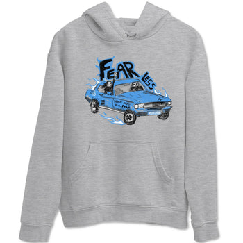 4s Military Blue shirt to match jordans Fearless Car sneaker tees Air Jordan 4 Military Blue SNRT Sneaker Release Tees unisex cotton Heather Grey 2 crew neck shirt