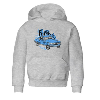 4s Military Blue shirt to match jordans Fearless Car sneaker tees Air Jordan 4 Military Blue SNRT sneaker release tees baby toddler Heather Grey 2 cotton Shirt