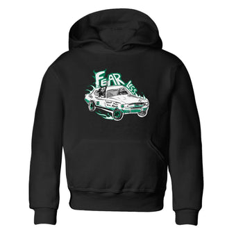 4s Oxidized Green shirts to match jordans Fearless Car sneaker match tees Air Jordan 4 Oxidized Green SNRT Sneaker Tees streetwear brand Baby and Youth Black 2 cotton tee