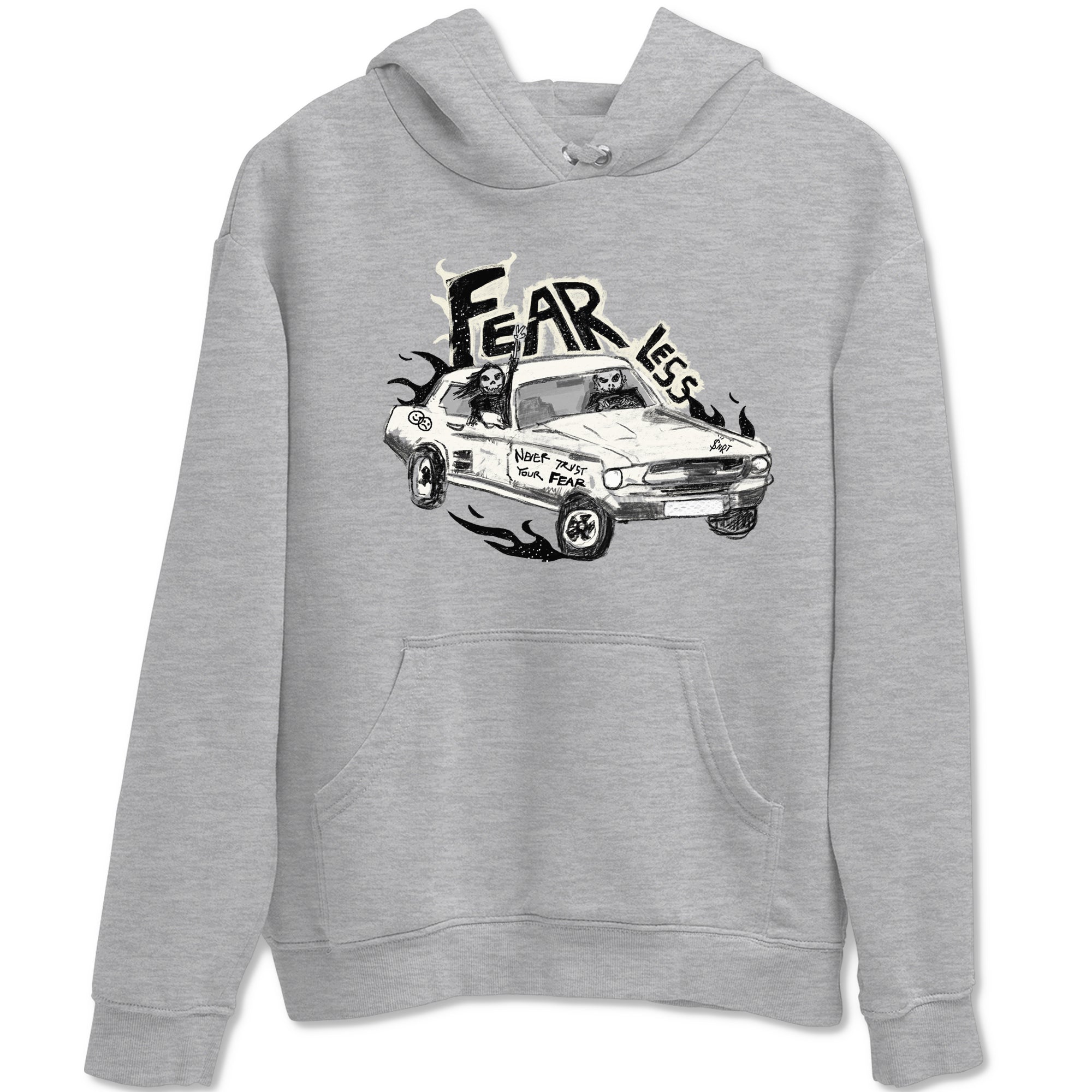 5s Sail shirt to match jordans Fearless Car sneaker tees Air Jordan 5 Sail SNRT Sneaker Release Tees unisex cotton Heather Grey 2 crew neck shirt
