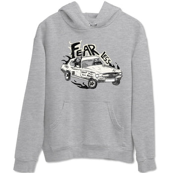 5s Sail shirt to match jordans Fearless Car sneaker tees Air Jordan 5 Sail SNRT Sneaker Release Tees unisex cotton Heather Grey 2 crew neck shirt