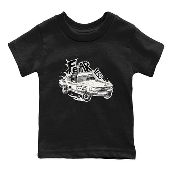 5s Sail shirt to match jordans Fearless Car sneaker tees Air Jordan 5 Sail SNRT sneaker release tees baby toddler Black 2 cotton Shirt