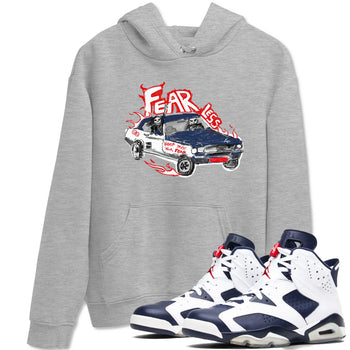 6s White And Midnight Navy shirts to match jordans Fearless Car sneaker match tees Air Jordan 6 White And Midnight Navy SNRT Sneaker Release Tees unisex cotton Heather Grey 1 crew neck shirts