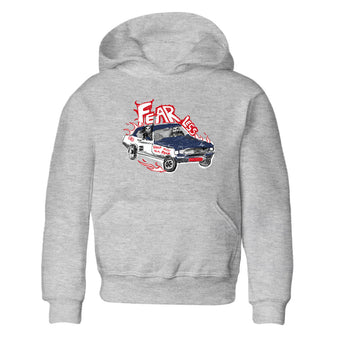 6s White And Midnight Navy shirts to match jordans Fearless Car sneaker match tees Air Jordan 6 White And Midnight Navy SNRT Sneaker Release Tees Youth Baby Heather Grey 2 crew neck shirts