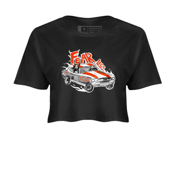 Air Max 1 OG '86 'Summit White and Cosmic Clay shirts to match jordans Fearless Car sneaker match tees Air Max 1 Cosmic Clay match shoes to clothes SNRT Sneaker Tees unisex cotton Black 2 crop tee