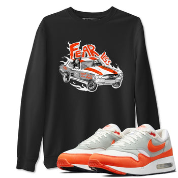 Air Max 1 OG '86 'Summit White and Cosmic Clay shirts to match jordans Fearless Car sneaker match tees Air Max 1 Cosmic Clay match shoes to clothes SNRT Sneaker Tees unisex cotton Black 1 shirts