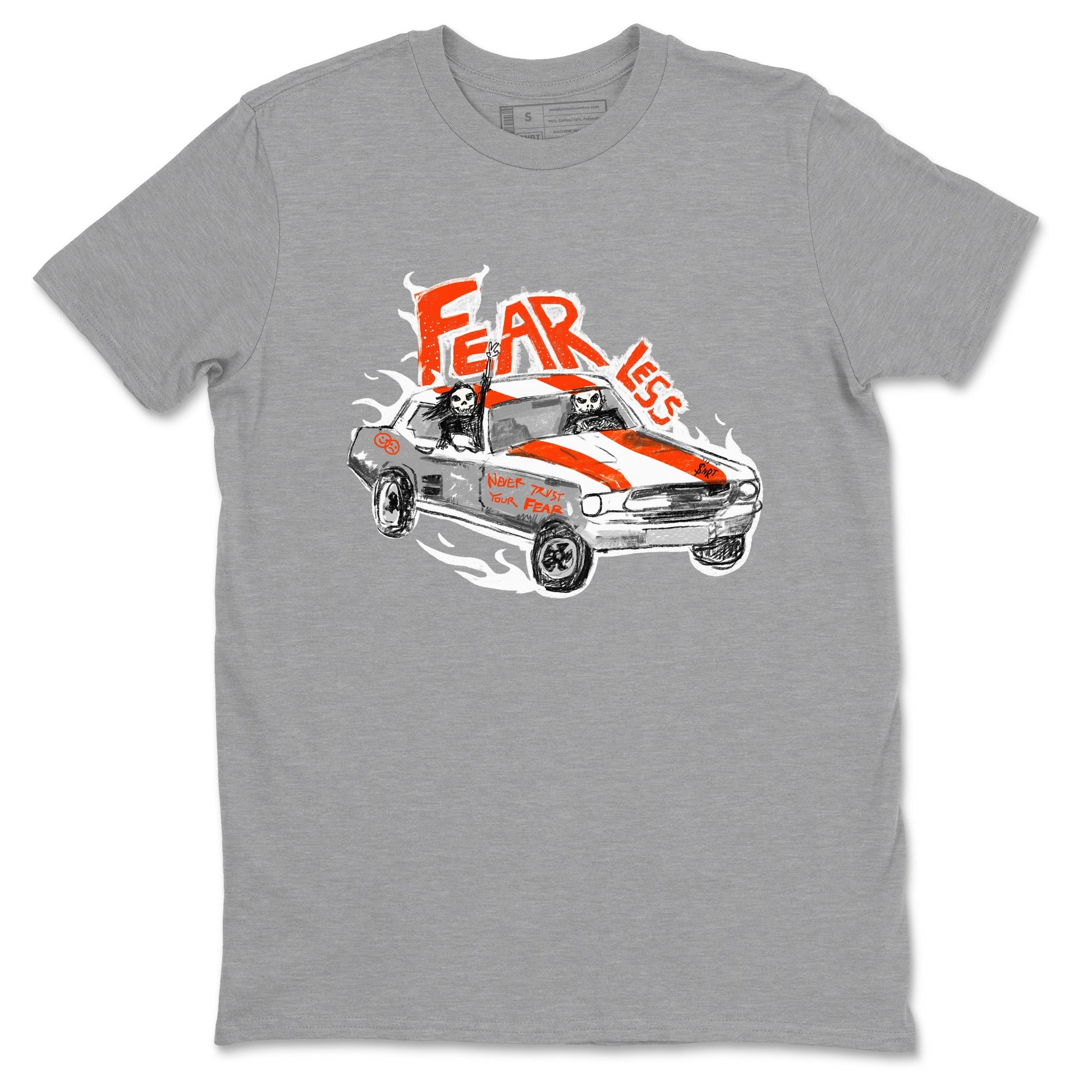 Air Max 1 OG '86 'Summit White and Cosmic Clay shirts to match jordans Fearless Car sneaker match tees Air Max 1 Cosmic Clay match shoes to clothes SNRT Sneaker Tees unisex cotton Heather Grey 2 shirts