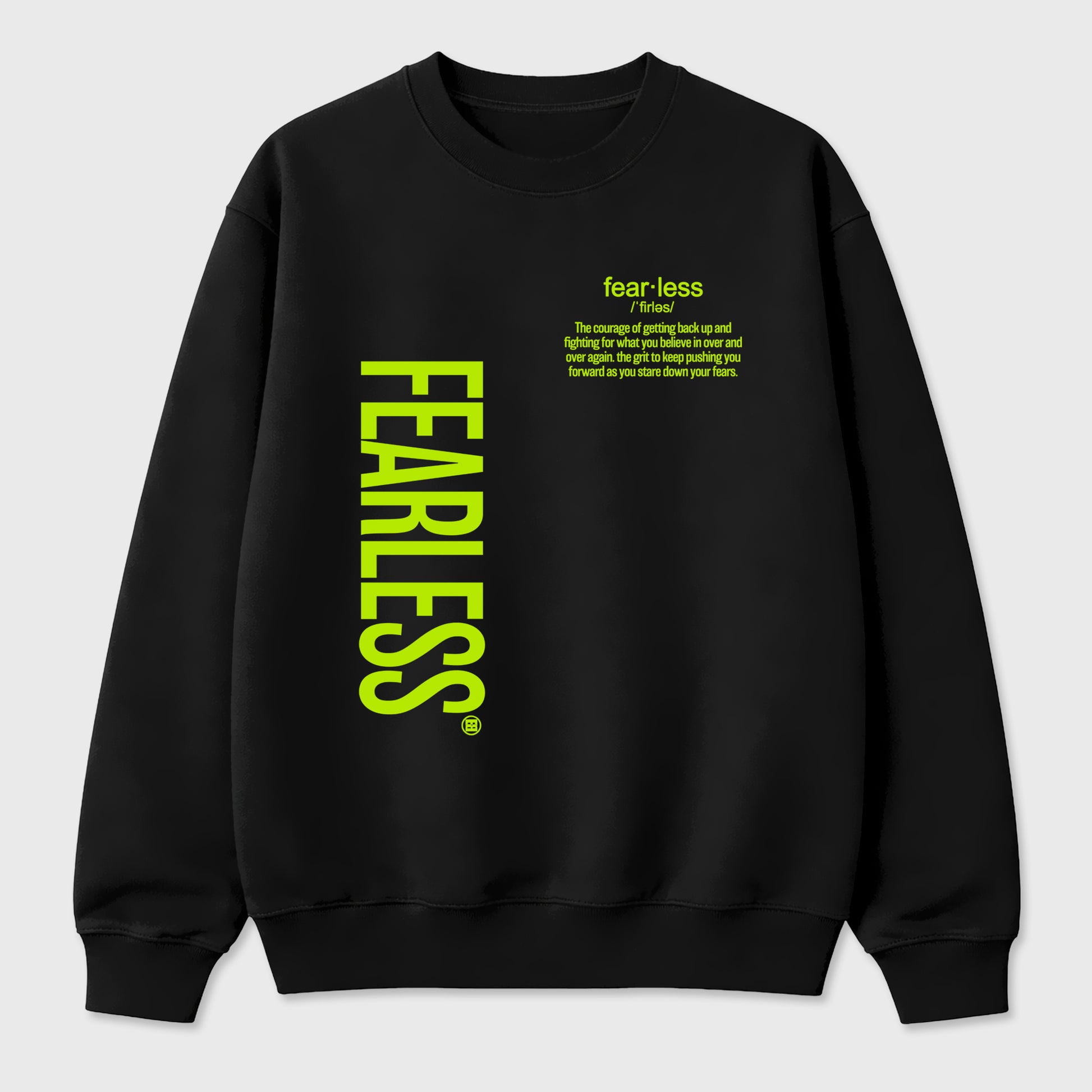 Sneaker match tees – Sneaker Tees To Match Air Foamposite Pro Black Shoes – Fearless Definition Tee Black 2