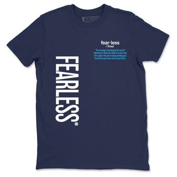 1s Obsidian shirts to match jordans Fearless Definition sneaker match tees Air Jordan 1 Low OG Obsidian match shoes to clothes SNRT Sneaker Tees unisex cotton Navy 2 shirts