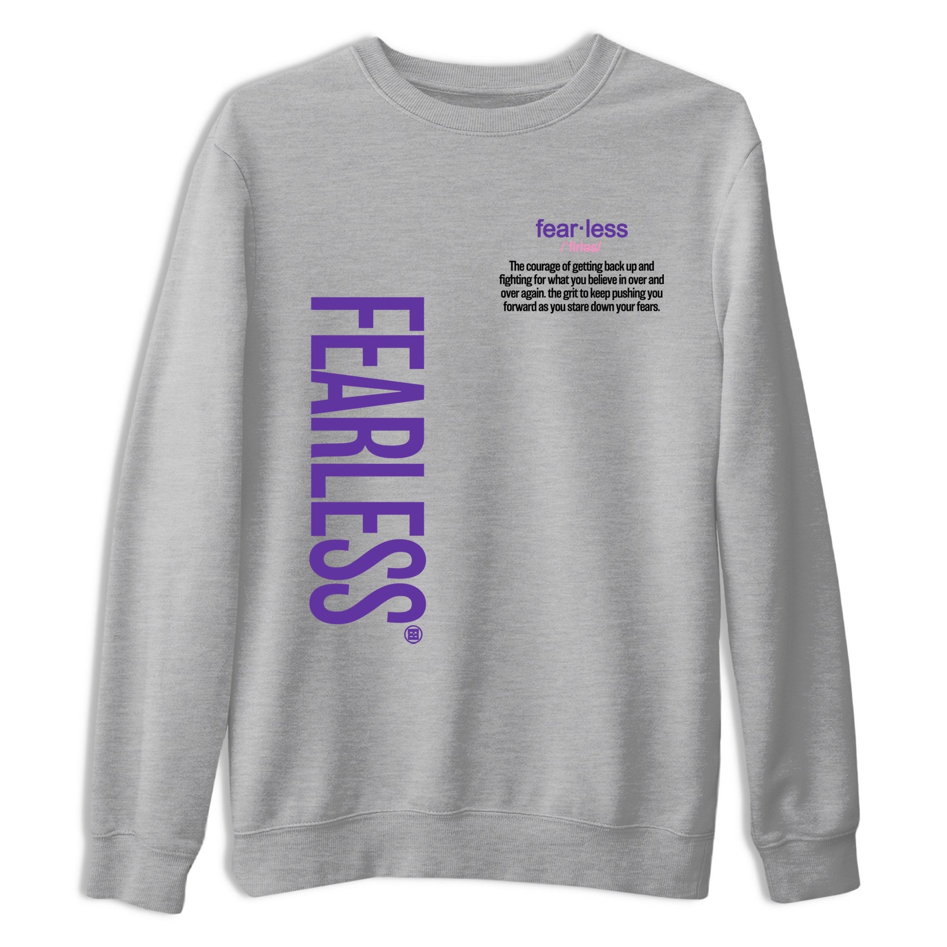 Sneaker match tees – Sneaker Tees To Match Air Jordan 11 Canyon Purple Shoes – Fearless Definition Tee Heather Grey 2
