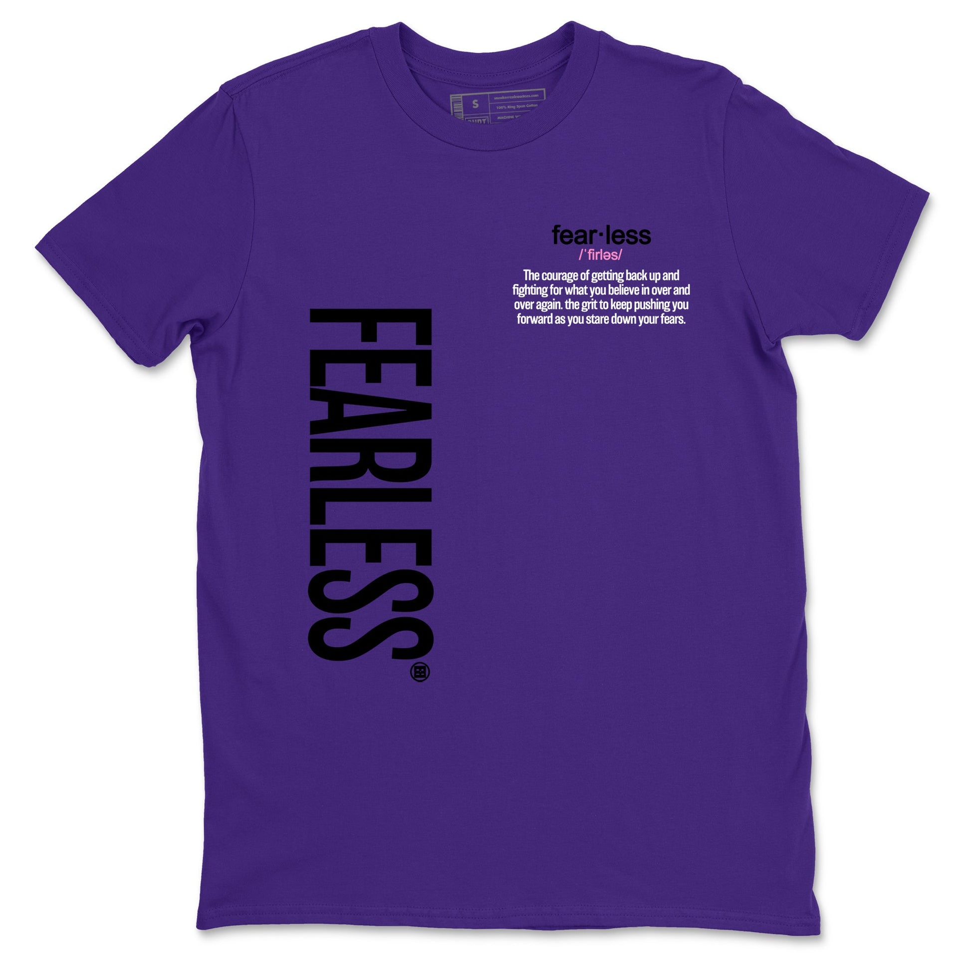 Sneaker match tees – Sneaker Tees To Match Air Jordan 11 Canyon Purple Shoes – Fearless Definition Tee Purple 2