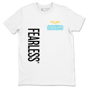 Sneaker Threads – Sneaker Tees To Match Air Jordan 11 Retro Gamma – Fearless Definition Graphic Tee White 2. Perfect for Jordan releases 2025 colorways.