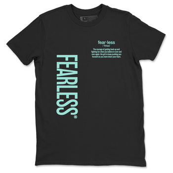 Fearless Definition sneaker match t-shirt styled to complete your fit with the Air Jordan 11 Igloo sneakers, shown in Black 2.