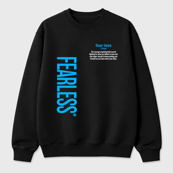 Sneaker match tees – Sneaker Tees To Match Air Jordan 14 University Blue Shoes – Fearless Definition Tee Black 2