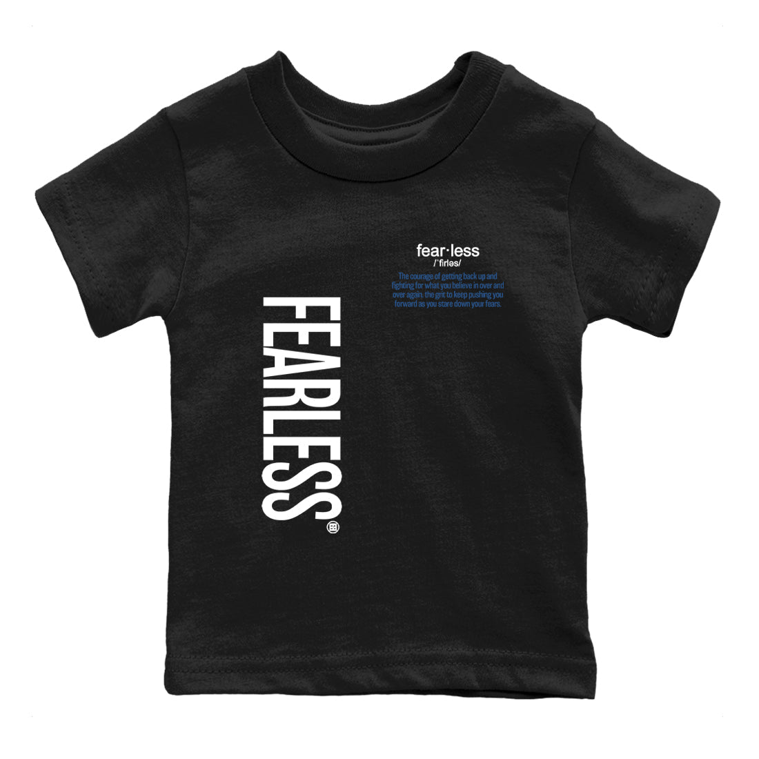 3s For The Love to match jordans Fearless Definition sneaker match tees A Ma Maniere For The Love match shoes to clothes SNRT Sneaker Tees Youth Baby Black 2 tee