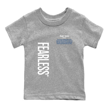 3s For The Love to match jordans Fearless Definition sneaker match tees A Ma Maniere For The Love match shoes to clothes SNRT Sneaker Tees Youth Baby Heather Grey 2 tee