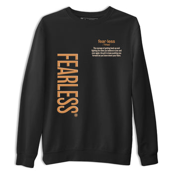 Sneaker match tees – Sneaker Tees To Match Air Jordan 3 Champagne and Oysters Shoes – Fearless Definition Tee Black 2