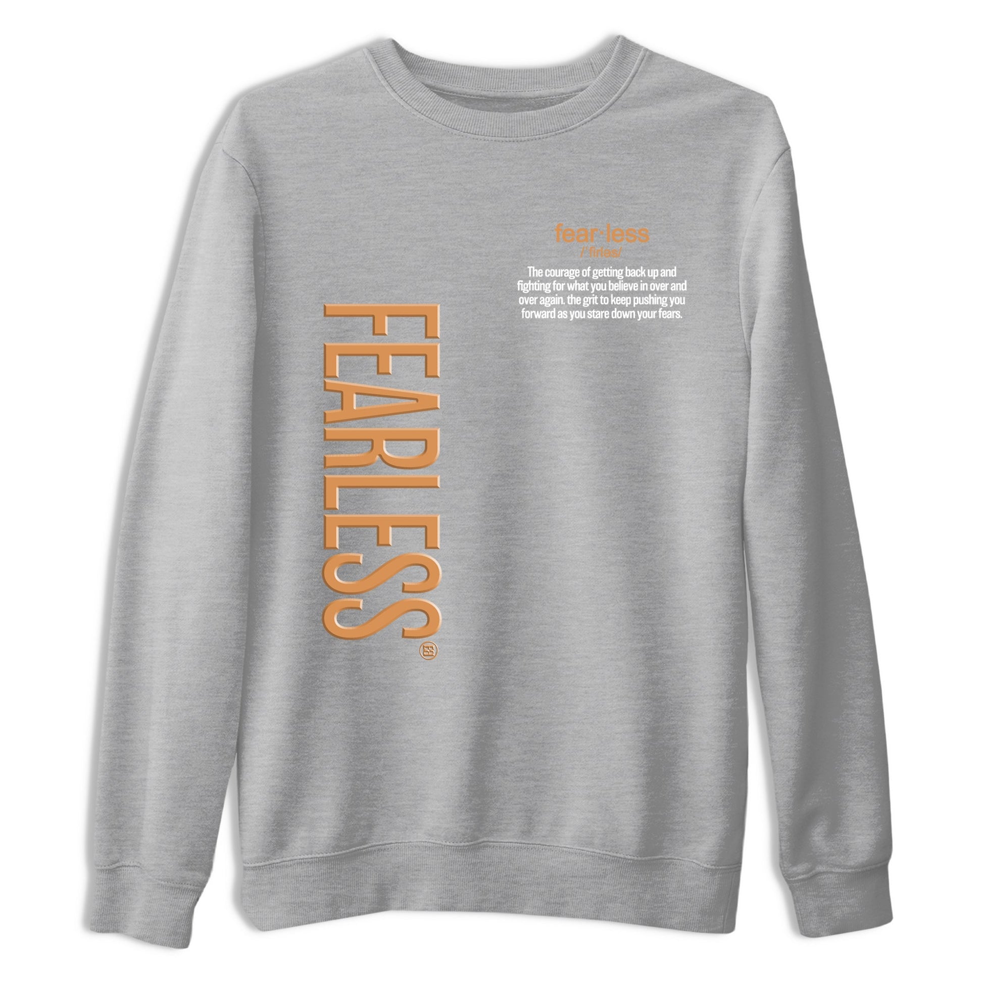 Sneaker match tees – Sneaker Tees To Match Air Jordan 3 Champagne and Oysters Shoes – Fearless Definition Tee Heather Grey 2