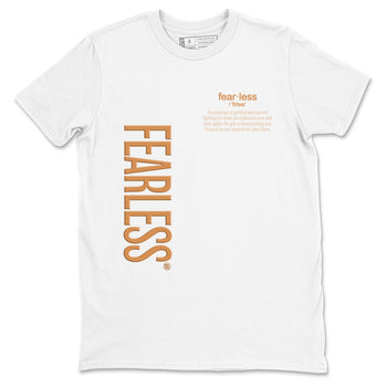 Sneaker match tees – Sneaker Tees To Match Air Jordan 3 Champagne and Oysters Shoes – Fearless Definition Tee White 2