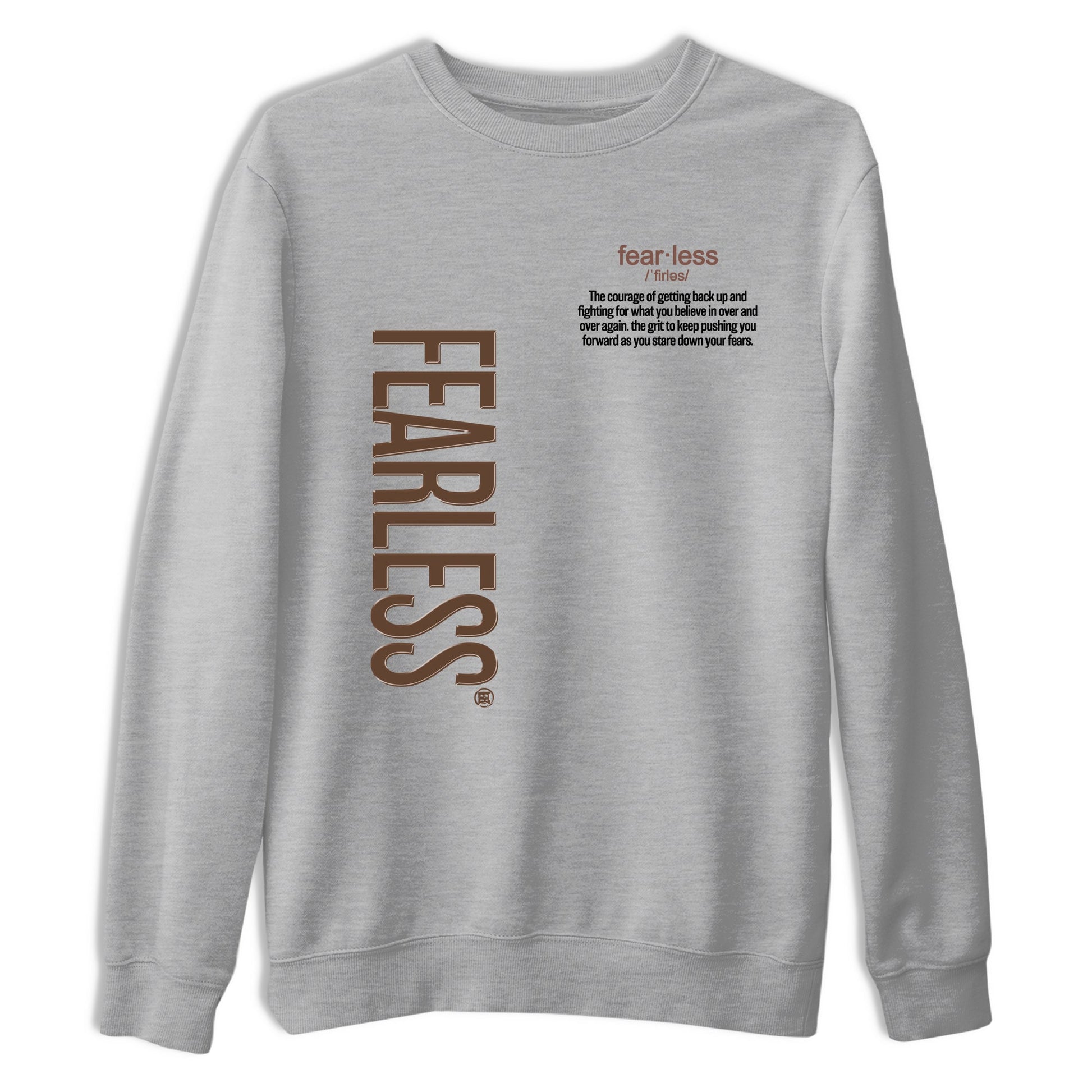 Best Christmas gifts for sneakerheads - Sneaker Tees To Match Air Jordan 4 A Ma Maniere x Dark Mocha Sneakers – Fearless Definition Tee Heather Grey 2